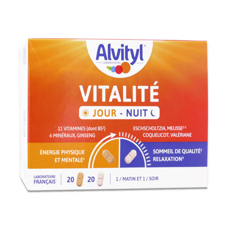 Alvityl Jour et Nuit 40 comprimés 3664492024561