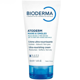 Bioderma Atoderm Crème Ultra-Nourrissante Mains & Ongles 50 ml 3701129804193