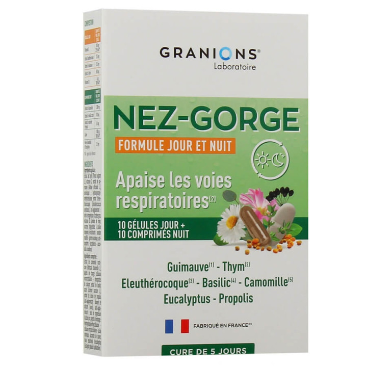 Granions Nose Throat Day and Night 5 days