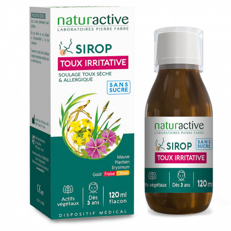 Naturactive Sirop Toux Irritative 120 ml 3665606003090