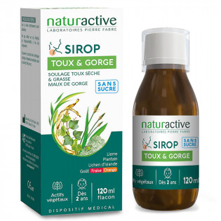 Naturactive Sugar-free Cough & Throat Syrup 120 ml