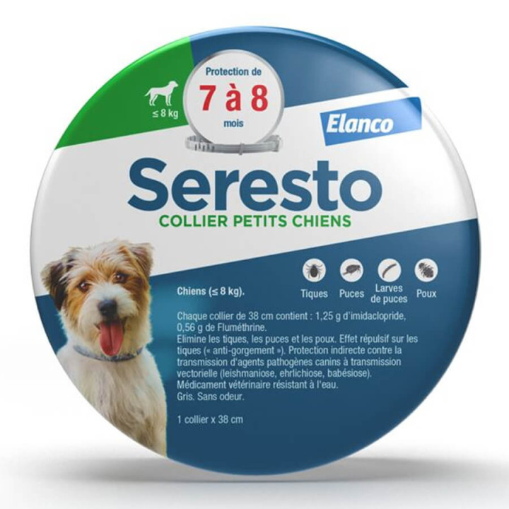 Seresto Pest Control Collar Small Dogs under 8 kg