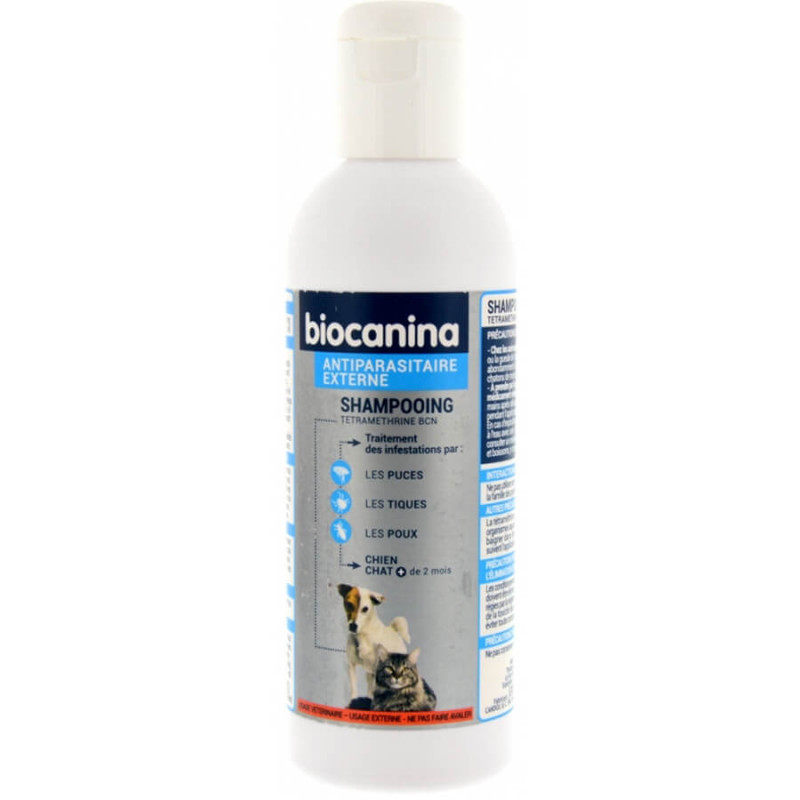 Biocanina Shampoing pour Chien et Chat 2 Mois et + 200 ml 3461920000483 Biocanina Shampoing pour Chien et Chat 2 Mois et + 200 ml 3461920000483