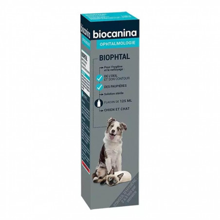 Biocanina Biophtal Nettoyant Yeux 125 ml 3401565279783