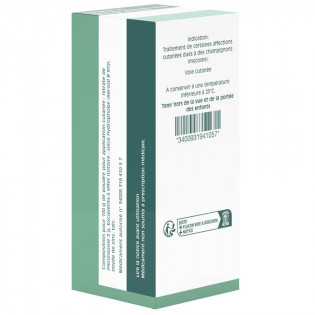 Daktarin 2% mycoses cutanées Poudre 30 gr 3400931941057 back