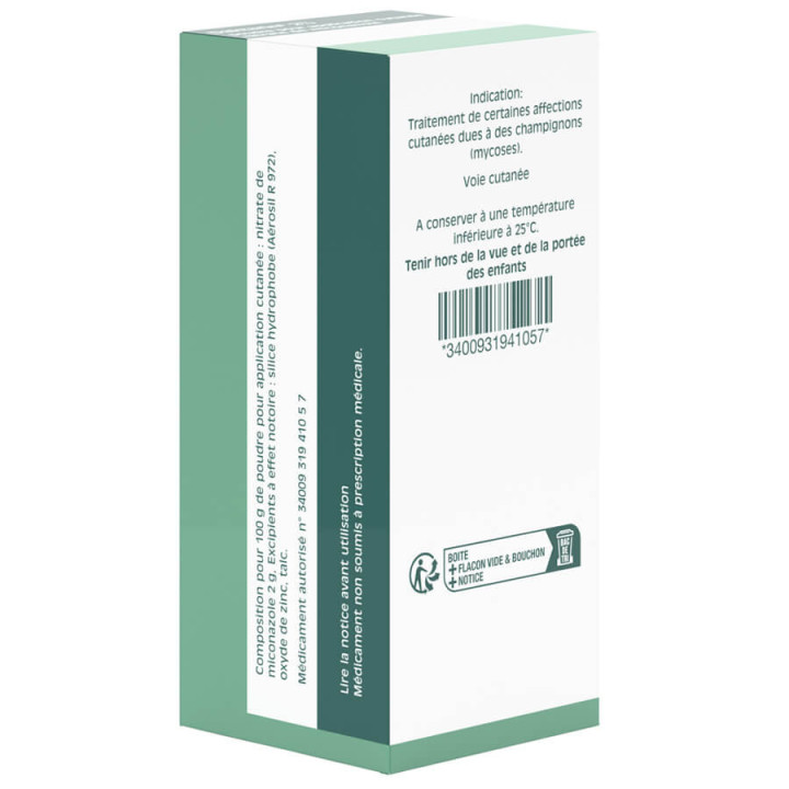 Daktarin 2% skin mycoses Powder 30 gr