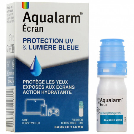 Aqualarm Écran Protection UV et Lumière Bleue 10 ml 3614790001504
