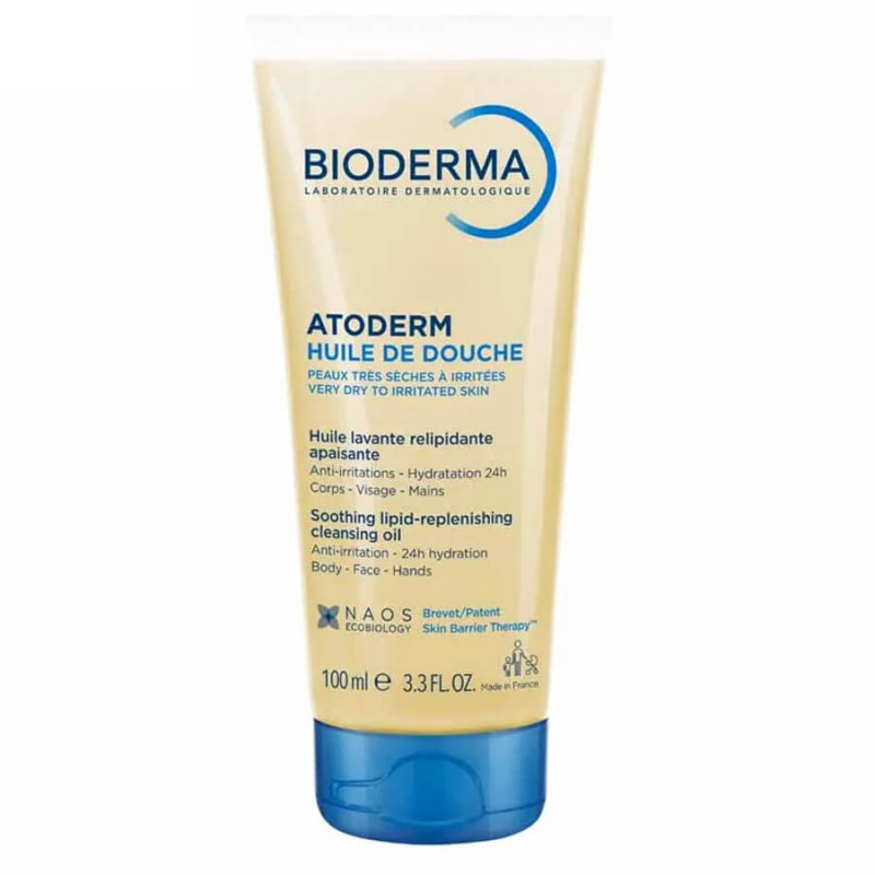 Bioderma Atoderm Huile de douche Peaux très sèches à irritées 100 ml 3701129811580 Bioderma Atoderm Huile de douche Peaux très sèches à irritées 100 ml 3701129811580
