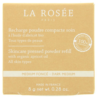 La Rosée Recharge Poudre Compacte Soin Médium Foncé 8 gr 3770000717938