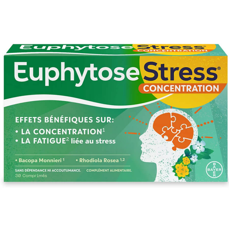 Euphytose Zen Stress résistance physique et émotionnelle 30 Comprimés 3534510000740