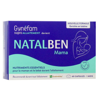 Gynéfam NatalBen  Mama allaitement 60 capsules 3701172200157