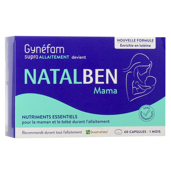 Gynéfam supra lactation 60 capsules
