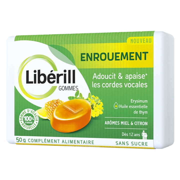 Libérill Gommes Enrouement 50 gr 3577056028267