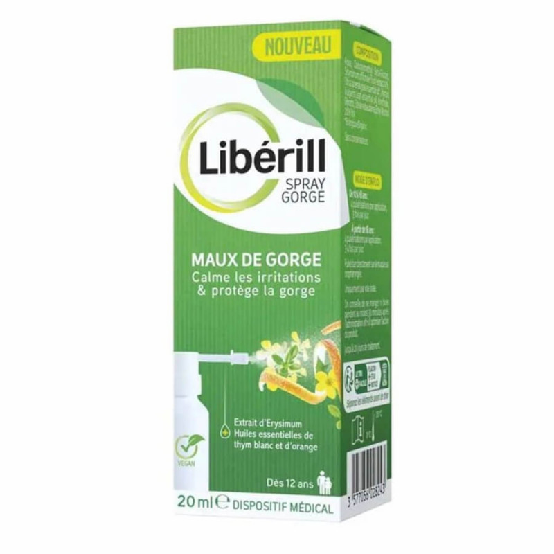 Libérill Spray Maux de Gorge 20 ml 3577056028243