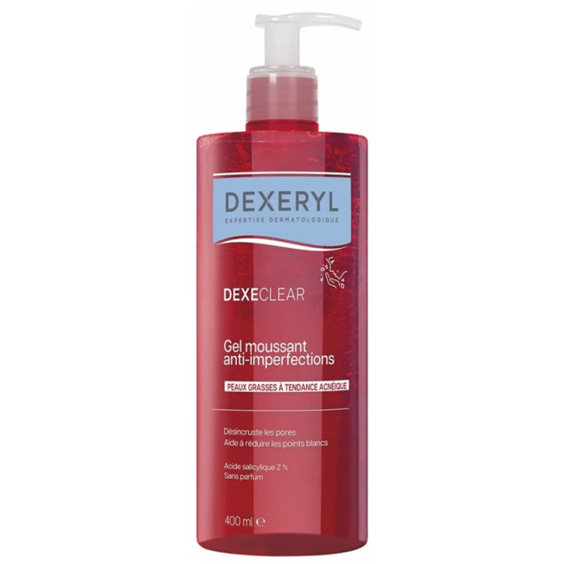 Dexeryl Dexeclear Gel Moussant Anti-Imperfections 400 ml 3573994009252