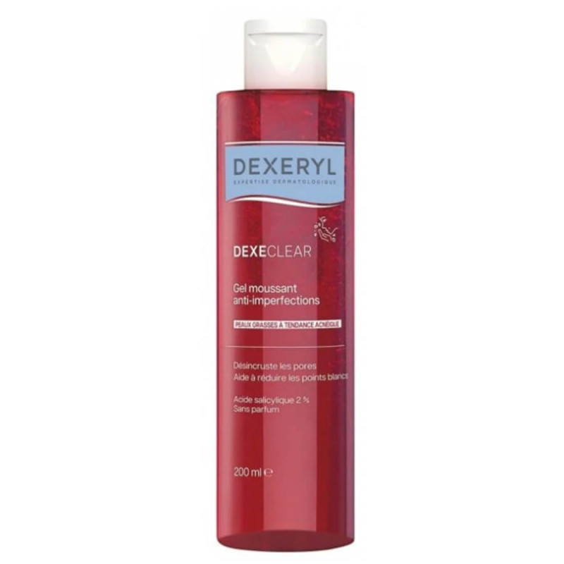 Dexeryl Dexeclear Gel Moussant Anti-Imperfections 200 ml 3573994009245