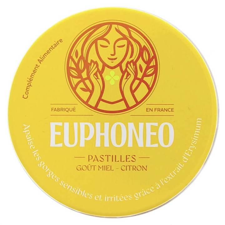 Euphoneo 50 Pastilles Miel Citron 3760001043211