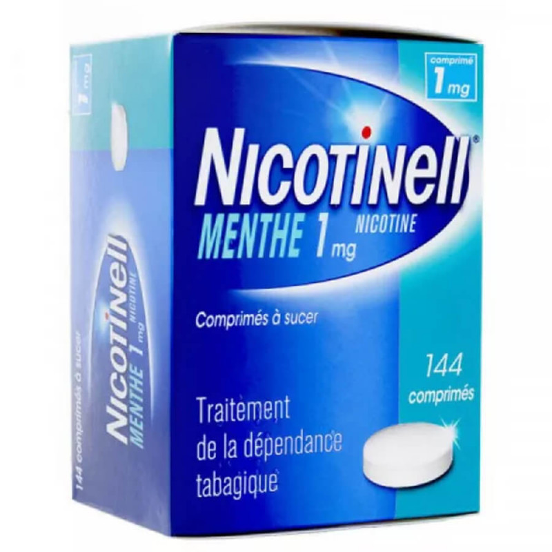 Nicotinell 1mg menthe 144 comprimés 3400938919912