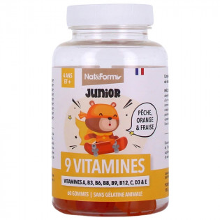 Nat & Form Junior 9 Vitamins 60 Gummies