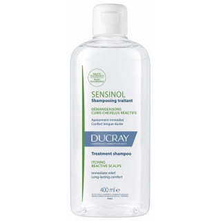 Ducray Sensinol Shampooing Traitant Cuir Chevelu Sensible 400 ml 3282770394931