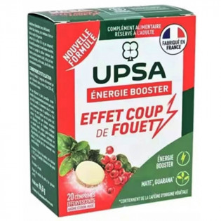 UPSA Energy Booster 20 Effervescent Tablets