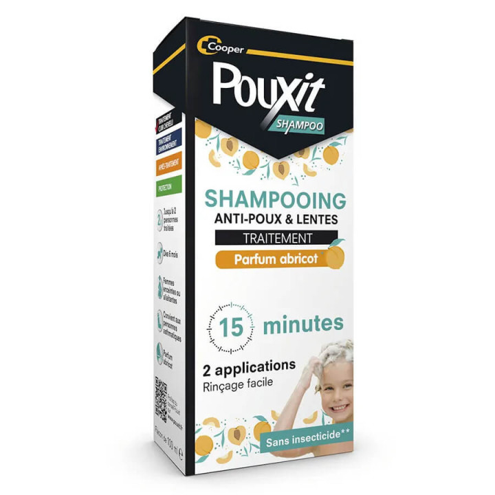 Pouxit Anti-Lice & Nits Shampoo Apricot 100 ml