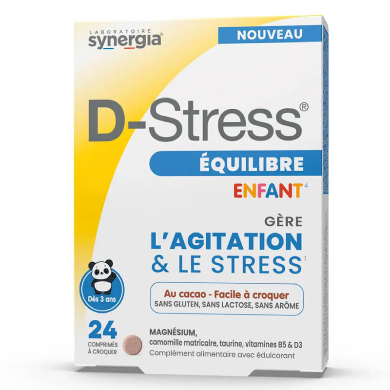Synergia D-Stress Equilibre Enfant 24 comprimés 3760139290884