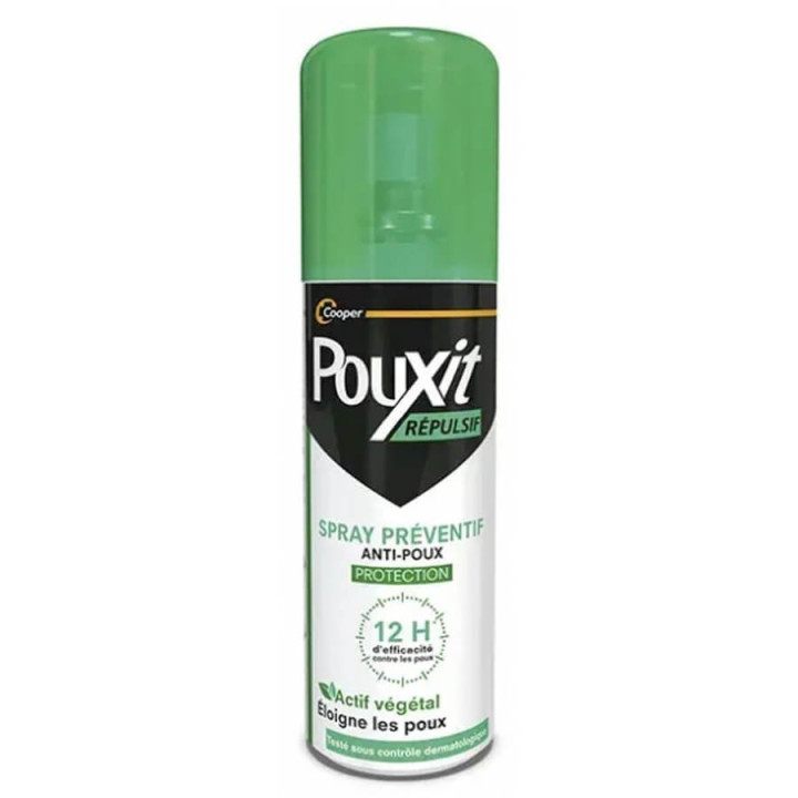 Pouxit Répulsif Spray Préventif Anti-Poux 75 ml