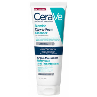 CeraVe Foaming Clay Anti-Imperfection Cleanser 118 ml