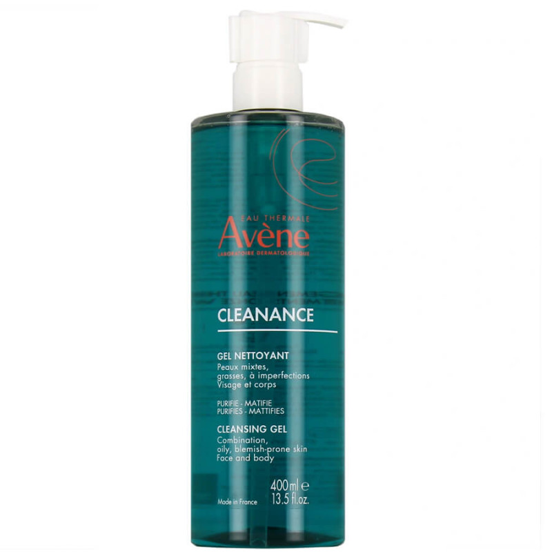 Avène Cleanance Gel Nettoyant 400 ml 3282770207774