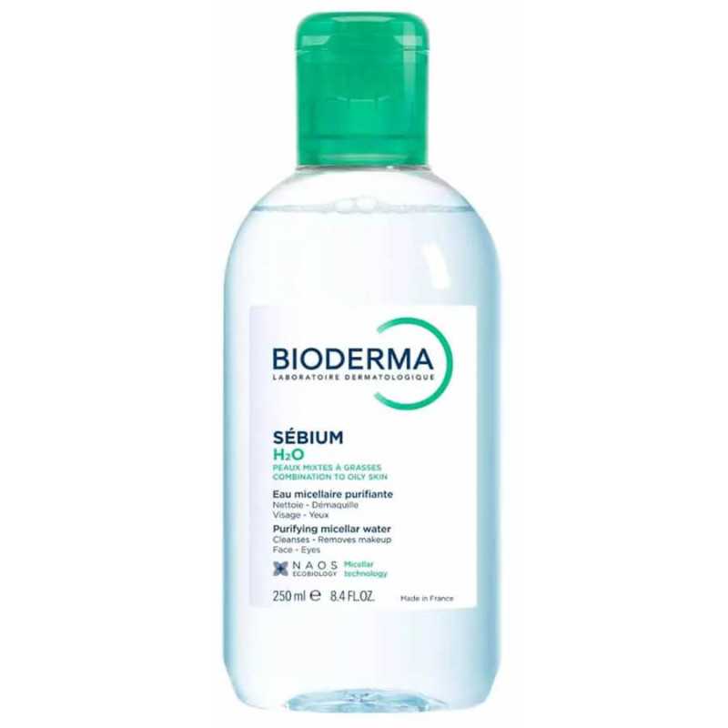 Bioderma Sebium H20 Micellar Solution, 250 ml Bottle