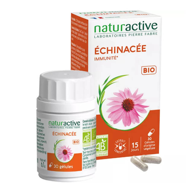 Naturactive Pollen et Echinacée Bio 30 gélules 3665606001300