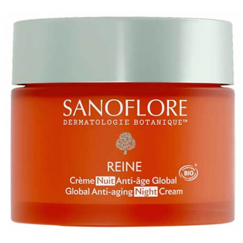 Sanoflore Reine Crème Nuit Anti-Âge Global Bio 50 ml 3701673203220