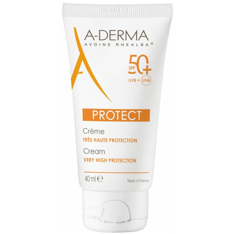A-DERMA Protect Crème Très Haute Protection SPF50+ 40 ml 3282770072716