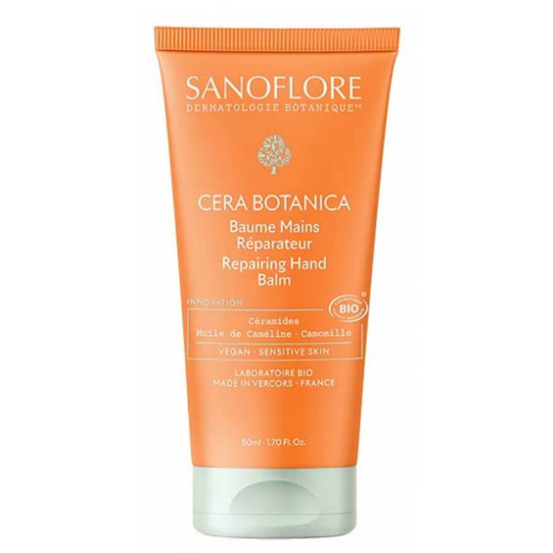 Sanoflore Cera Botanica Baume Mains Réparateur Bio 50 ml 3701673204593