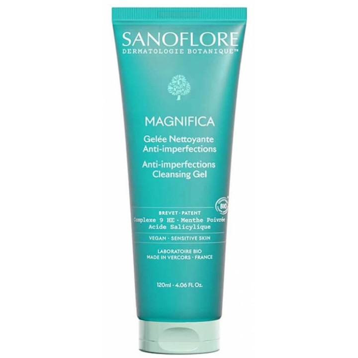 Sanoflore Magnifica Gelée Nettoyante Anti-Imperfections Bio 120 ml 3701673201042