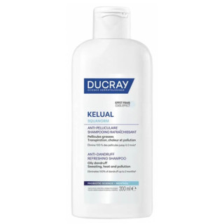 Ducray Kelual Squanorm Shampoing Rafraîchissant Anti-Pelliculaire 200 ml 3282771000800