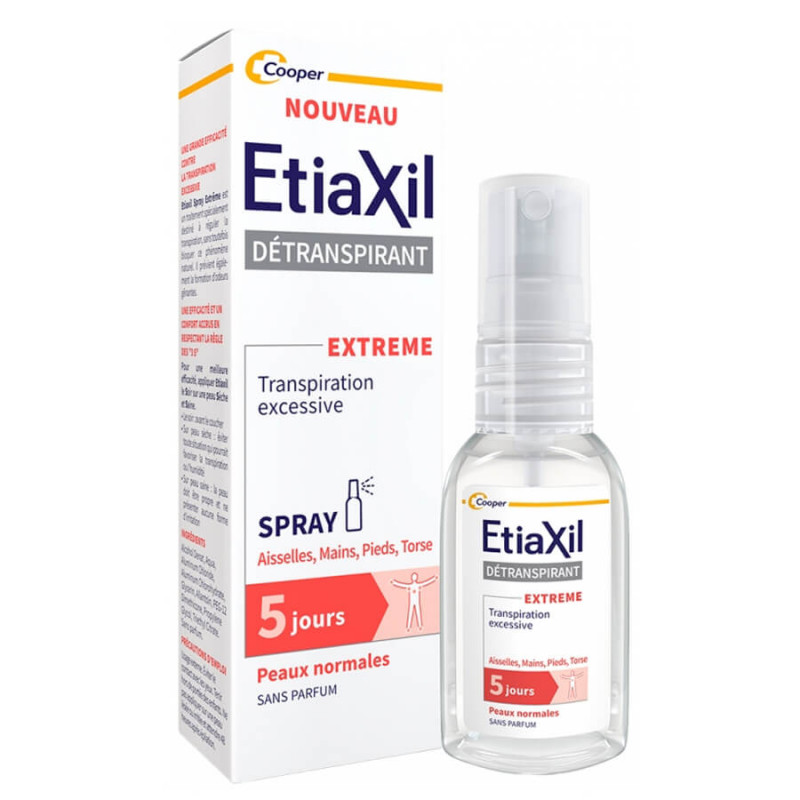 Etiaxil Détranspirant Extreme Peaux Normales Corps Spray 30 ml 3614810009183
