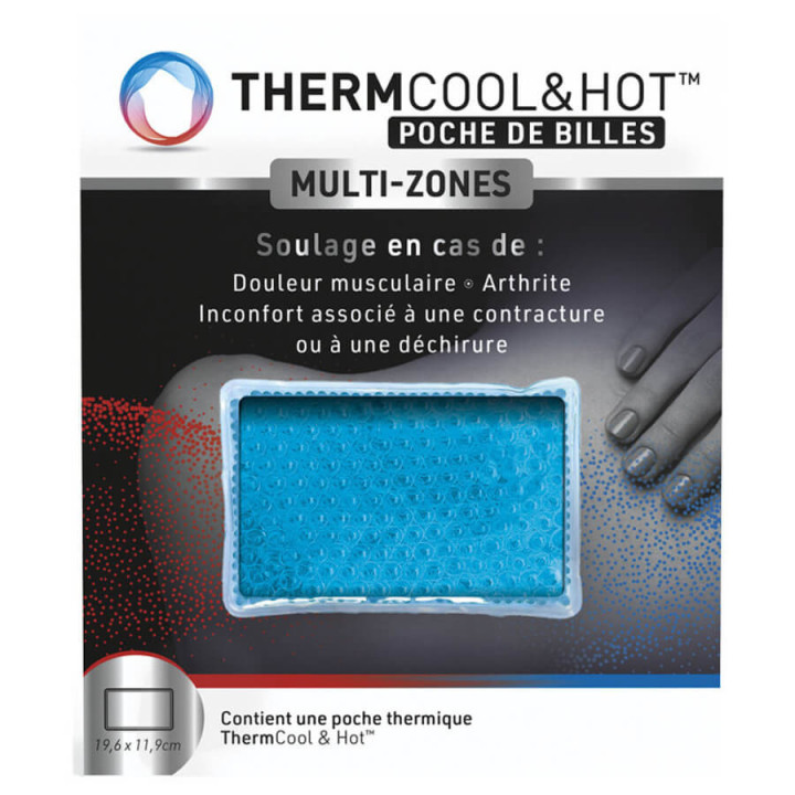 BauschLomb ThermCoolHot Poche de Billes Multizones Chaud Froid 3614790001382