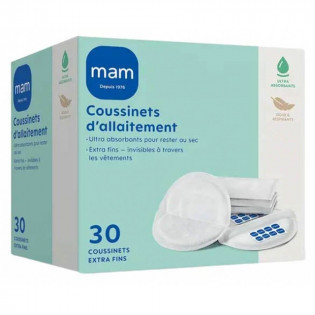 MAM Coussinets d'Allaitement Extra-Fins 30 Coussinets 9001616871832