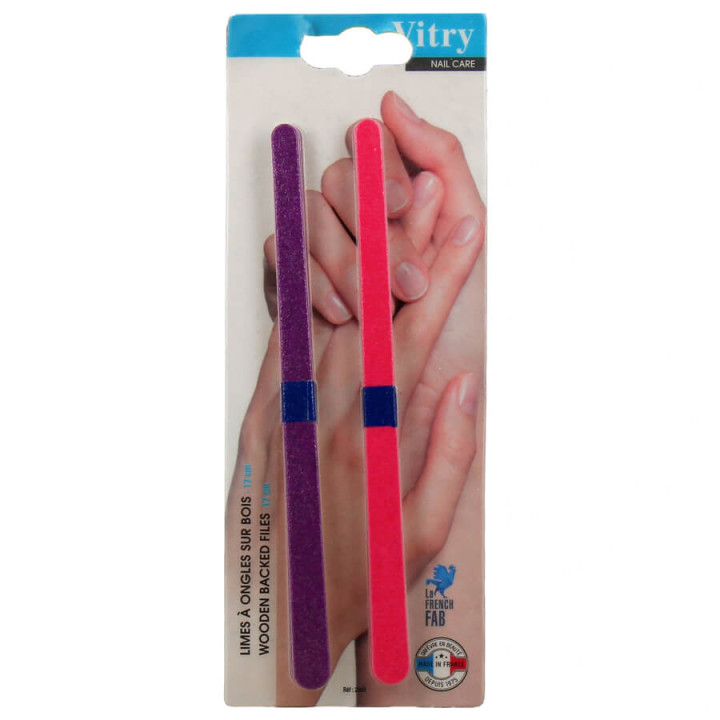 Vitry 12 Nail Files on Wood 17 cm