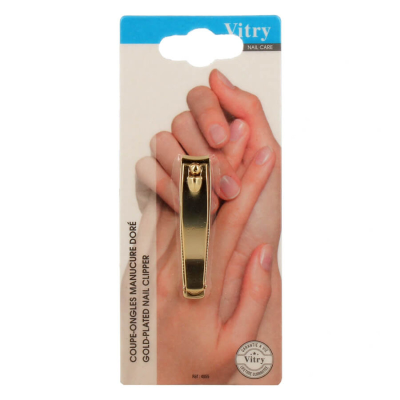 Vitry Coupe-Ongles Manucure Doré 3538894055006