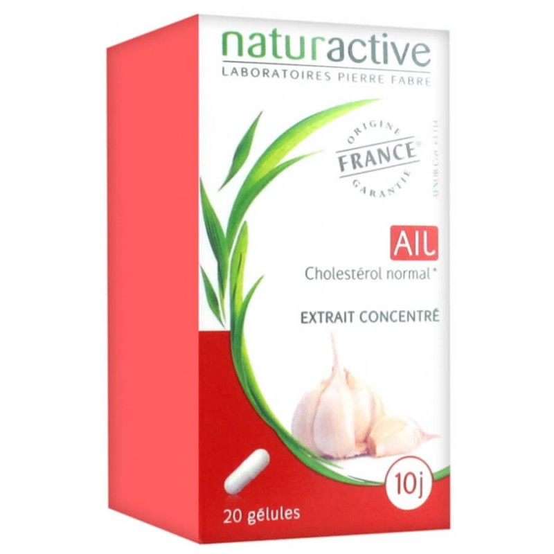 Naturactive Ail Cholesterol 20 gélules 3700026996635