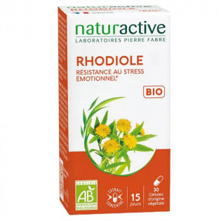 Naturactive Rhodiola 30 gélules Stress Emotionnel 3665606002147