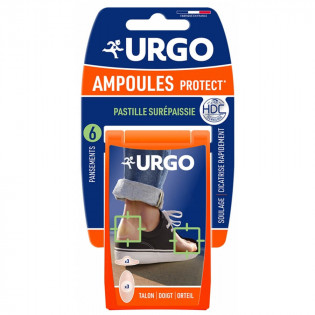 Urgo Ampoules Protect Talon Doigt Orteil 6 Bandages