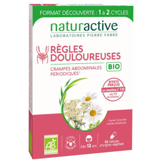 Naturactive Règles Douloureuses Bio 10 Gélules 3665606002246
