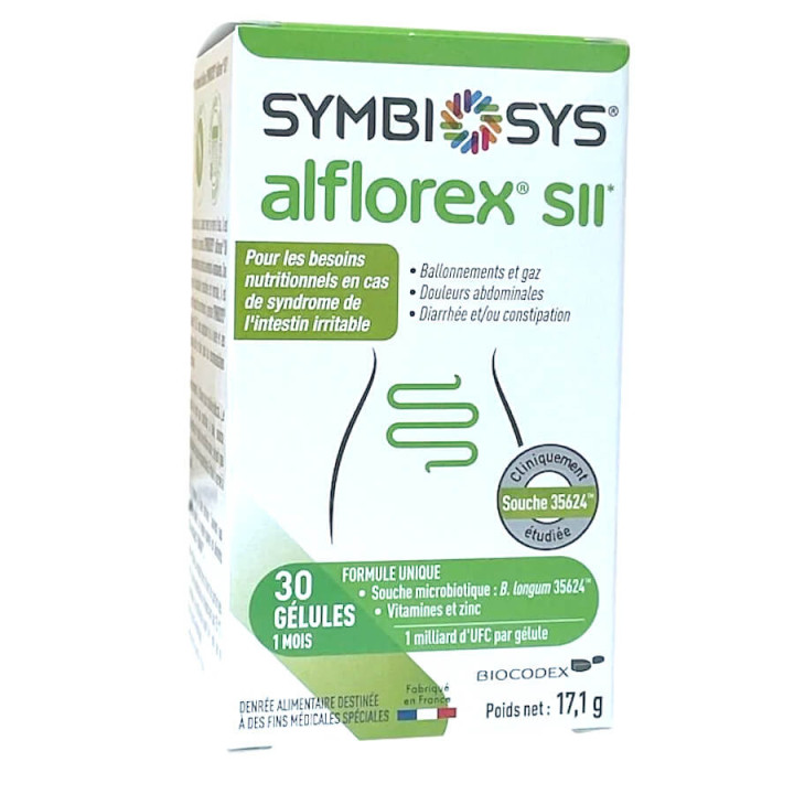 Biocodex Symbiosys Alflorex+ Confort Digestif 30 Capsules