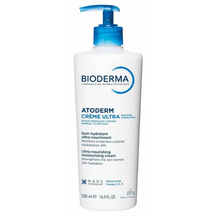 Bioderma Atoderm Crème Parfumée Flacon pompe 500 ml 3701129805312