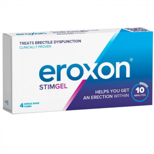 Eroxon Stimgel Dysfonctionnement érectile gel stimulant 4 unidoses 8711744055509