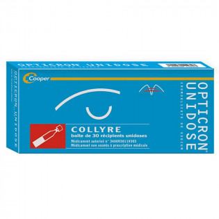 Cooper Opticron Collyre 30 Unidoses Conjonctivite allergique 3400930119303
